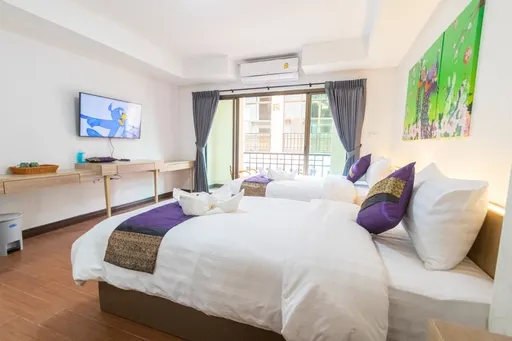 Deluxe Twin Room — Peacock De Pai Hotel